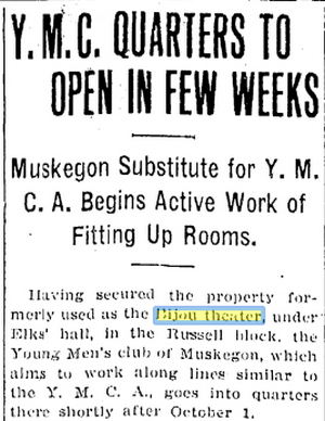 Bijou Theatre - Sept 1910 (newer photo)
